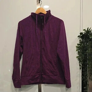 Tuff Athletics Purple Yoga  Jacket